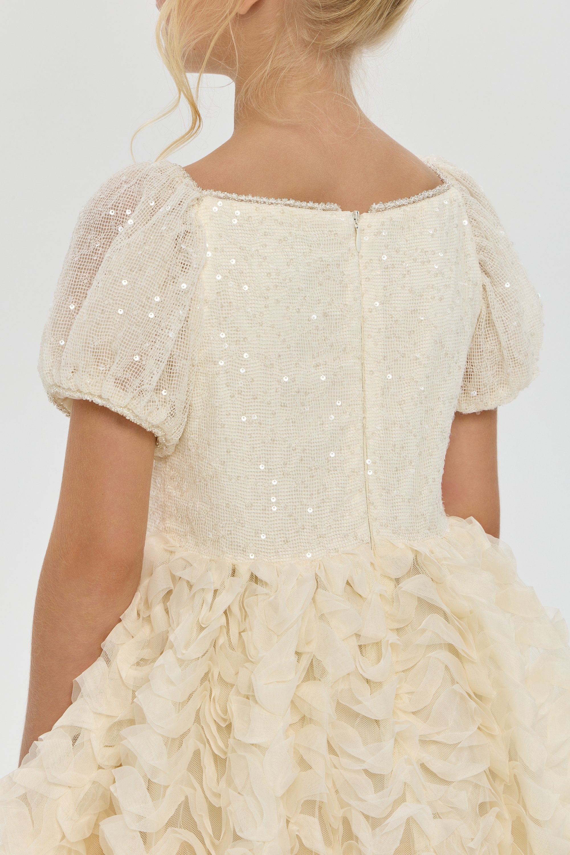 Delicate Flounce Dress