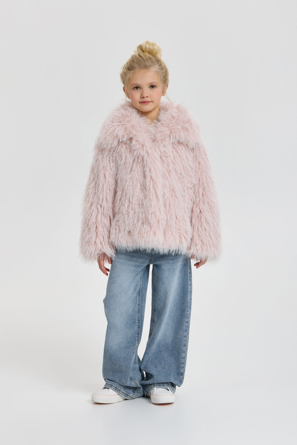 Pink Faux fur Jacket