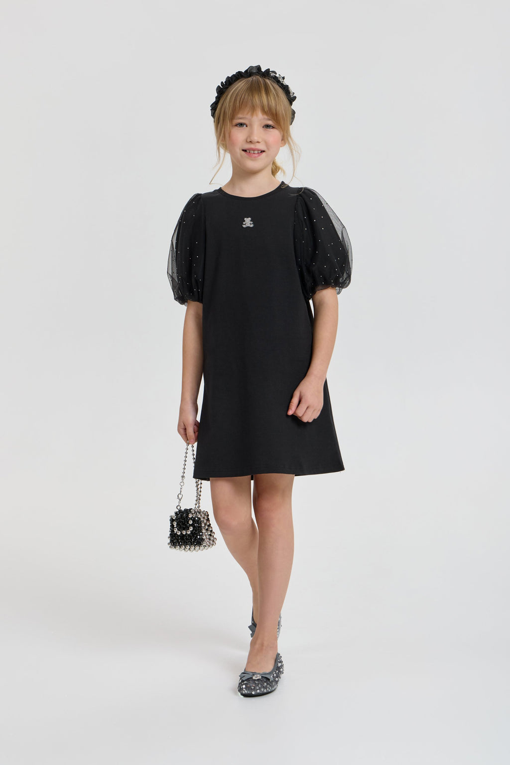 Elegant Dress with Purse