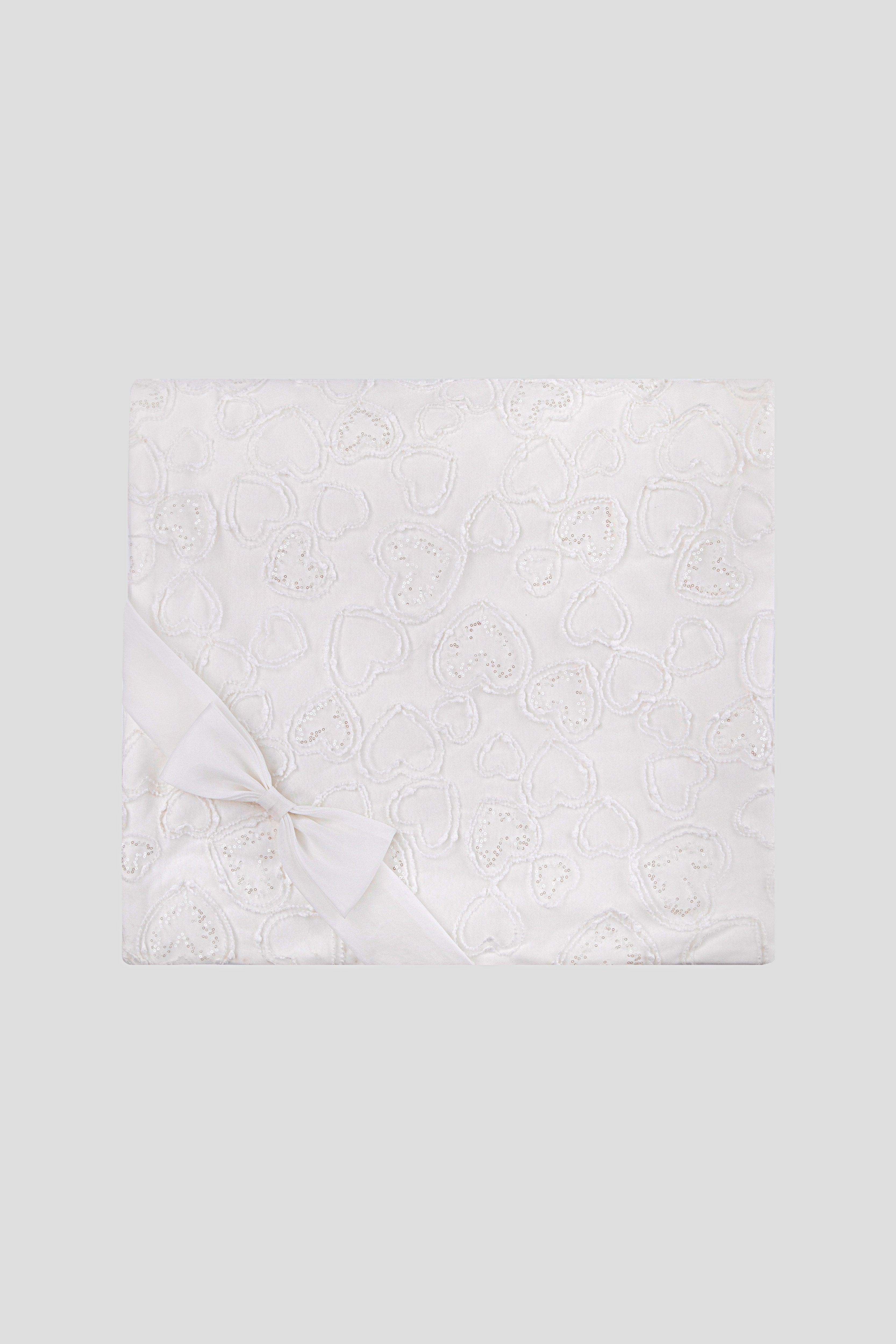 Decorative Fabric Embossed Knitted Blanket