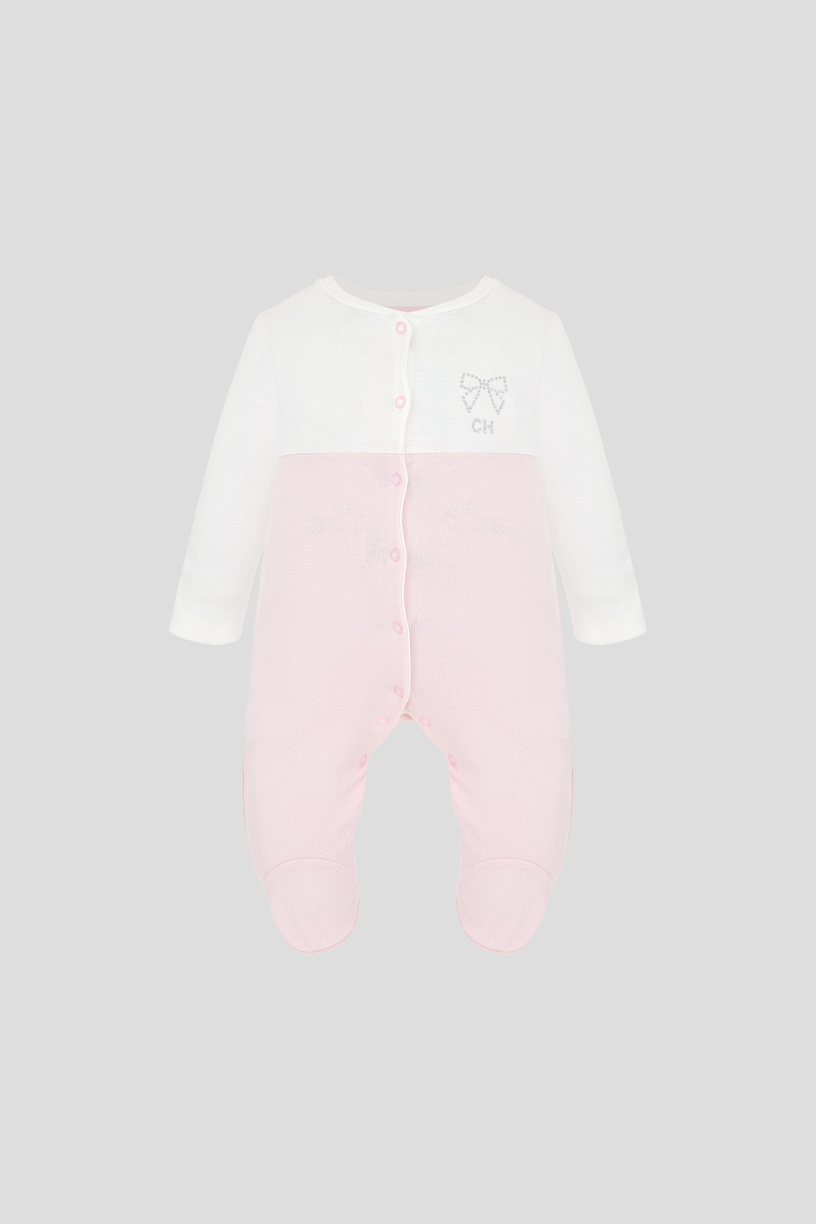 Smart Set for Baby Girl, pink/ecru
