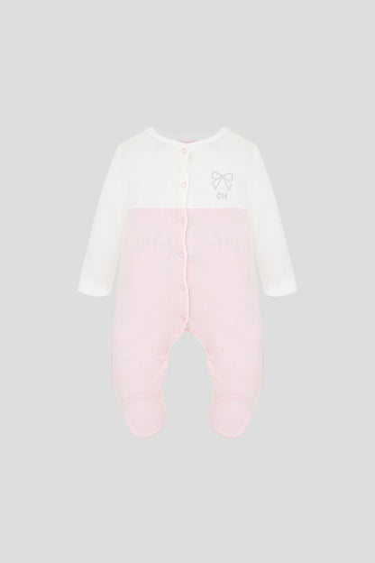 Smart Set for Baby Girl, pink/ecru