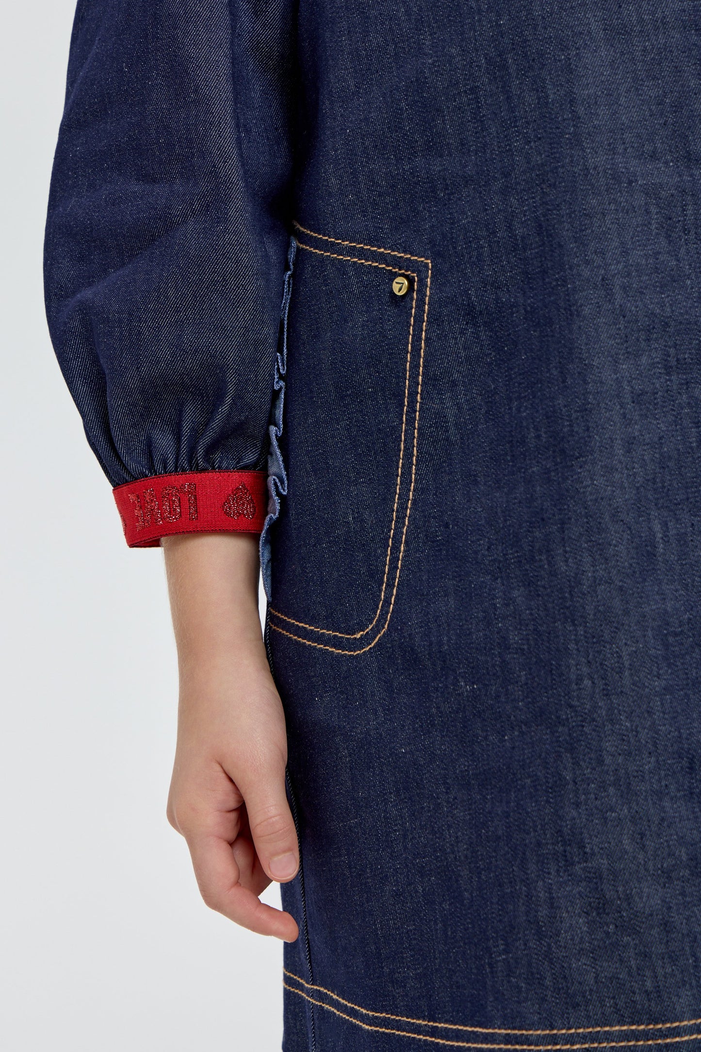 Elegant Denim Dress