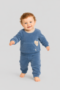 Velour Tracksuit ( Sweatshirt and Pants ) for baby boy