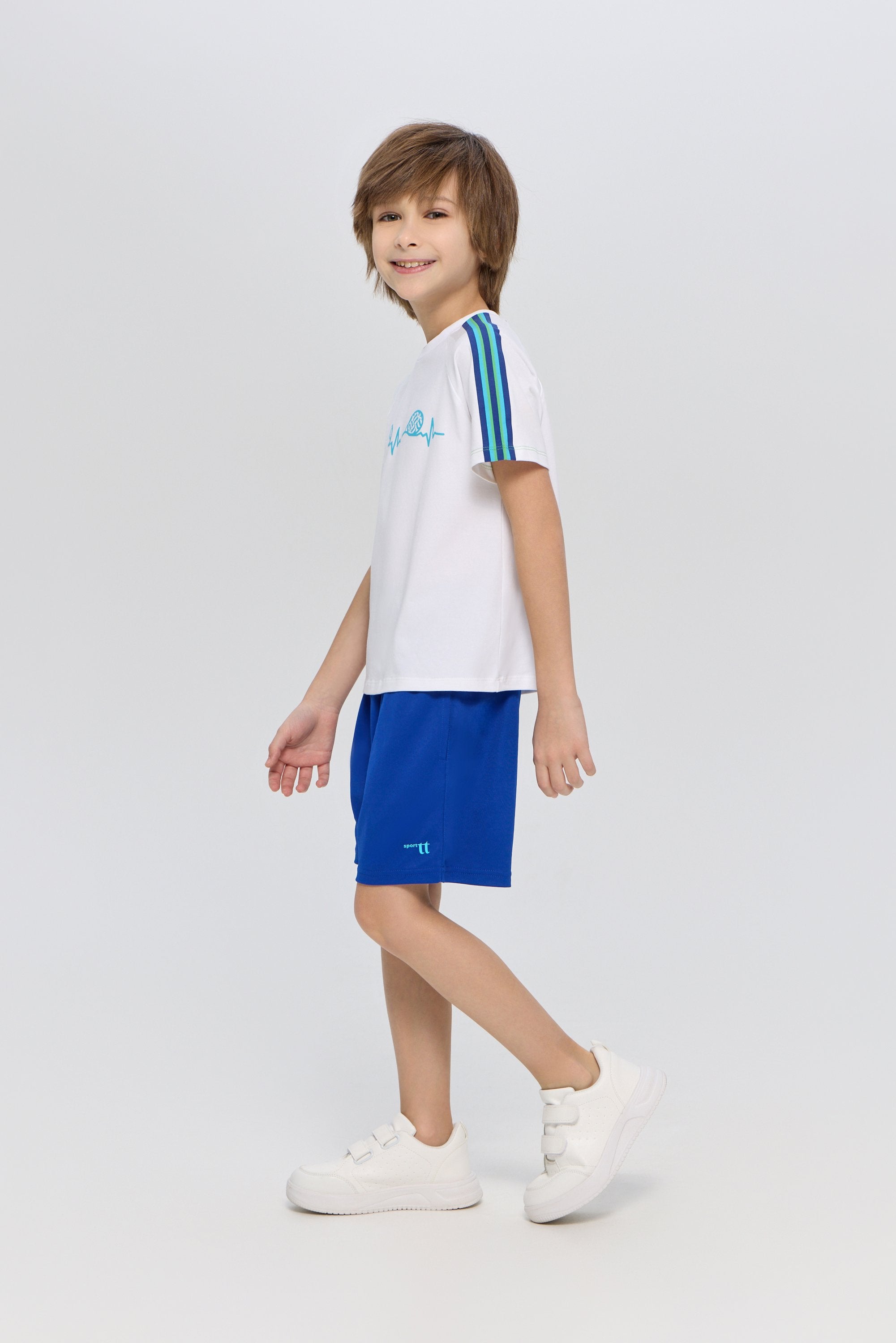 White Sports T-shirt