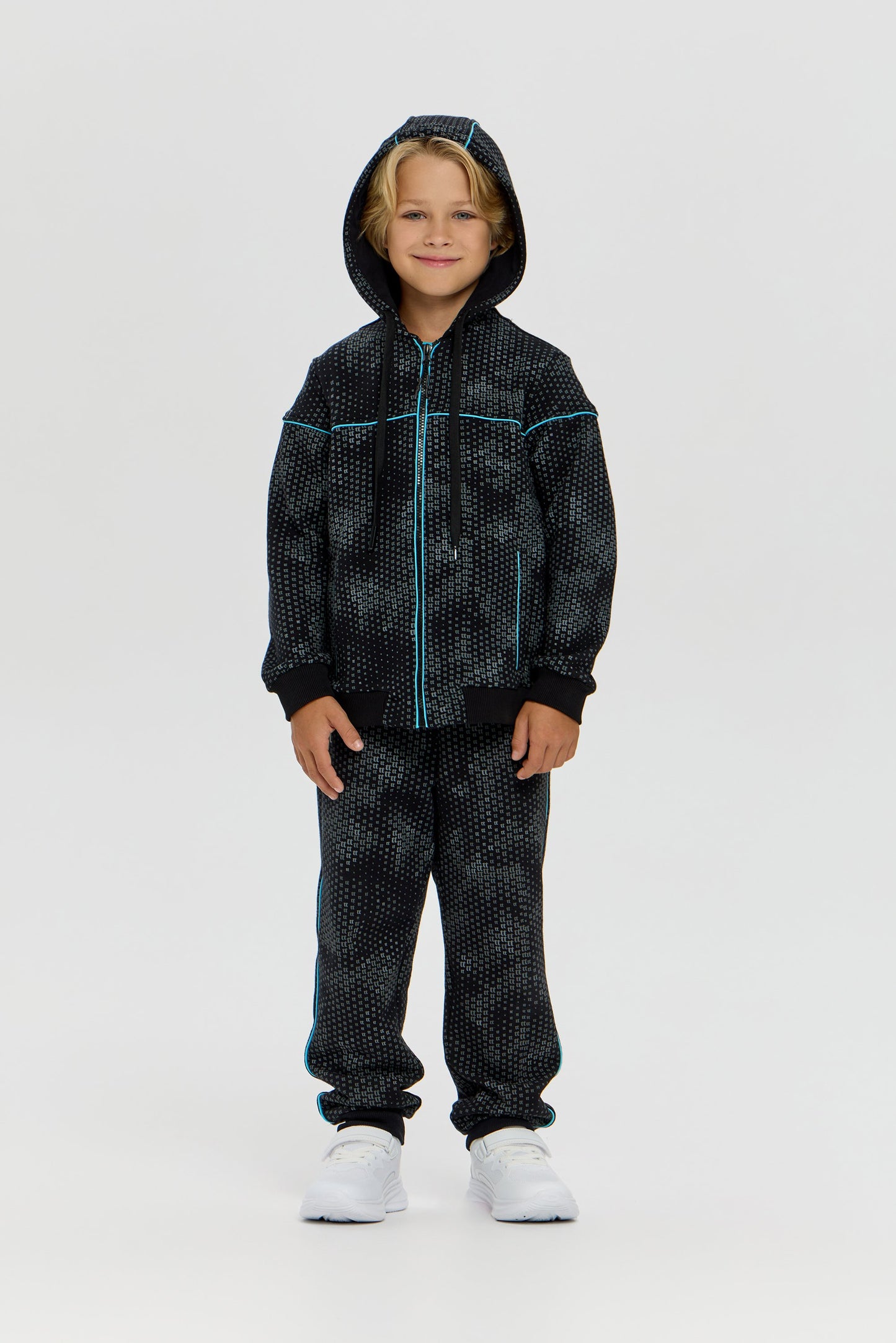 Printed Tracksuit for active kids