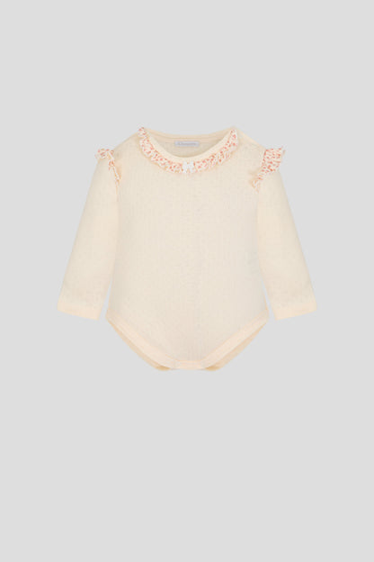 Set 3 pieces (Bodysuit, footed pants ,hat)