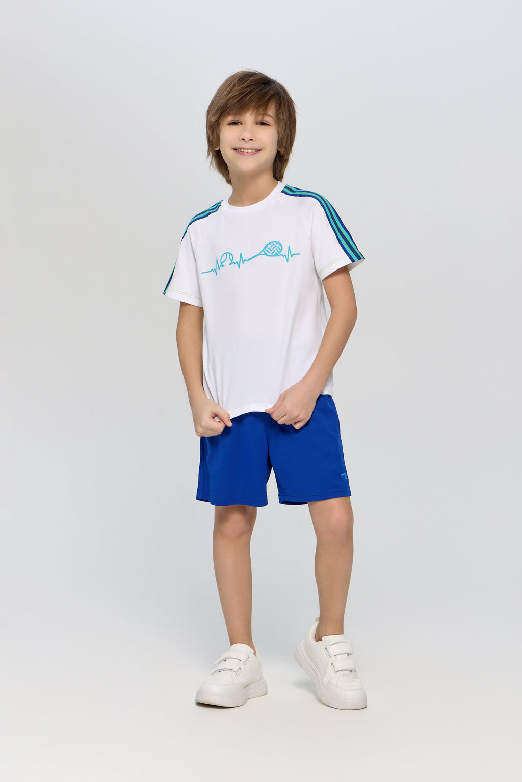 White Sports T-shirt