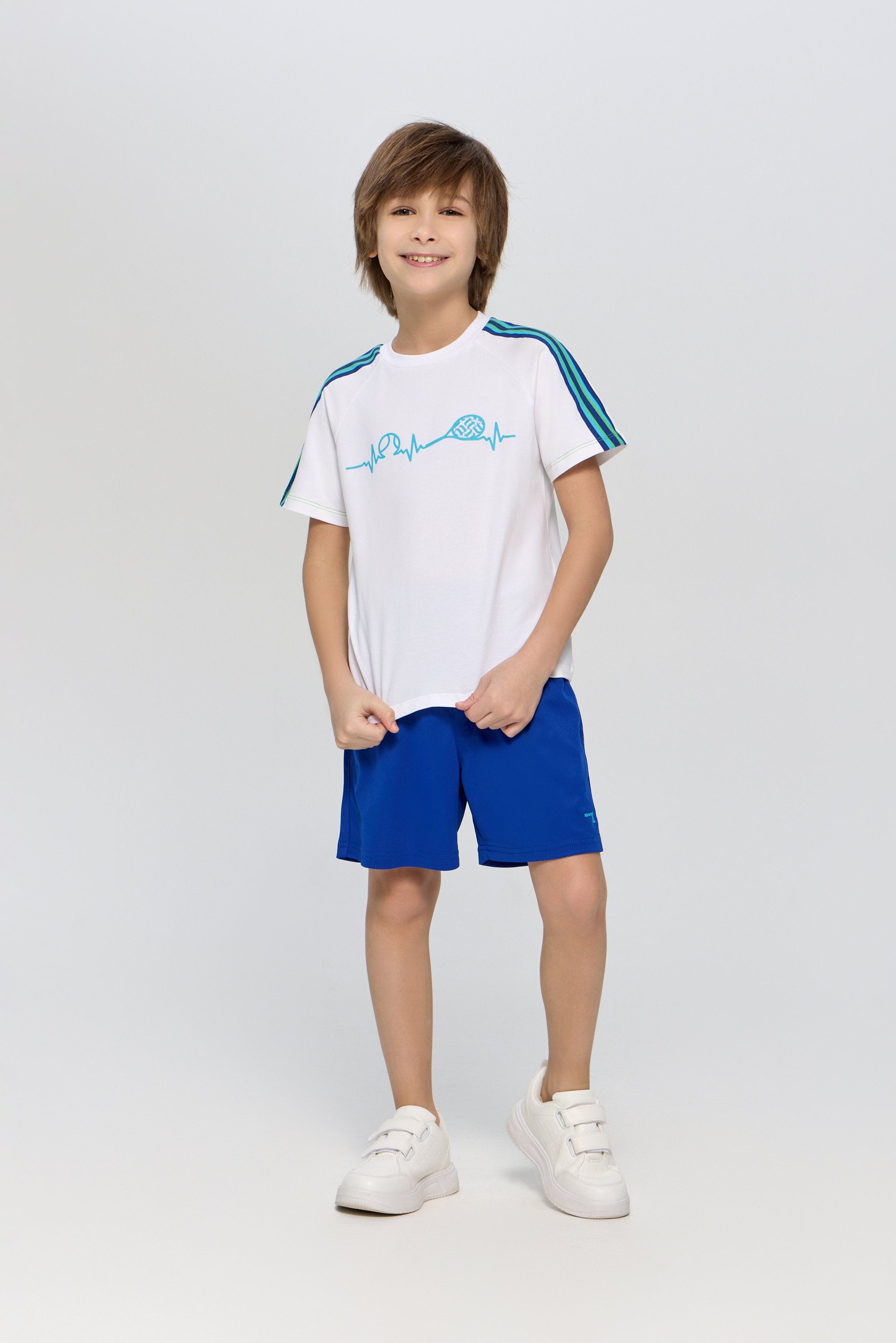 White Sports T-shirt