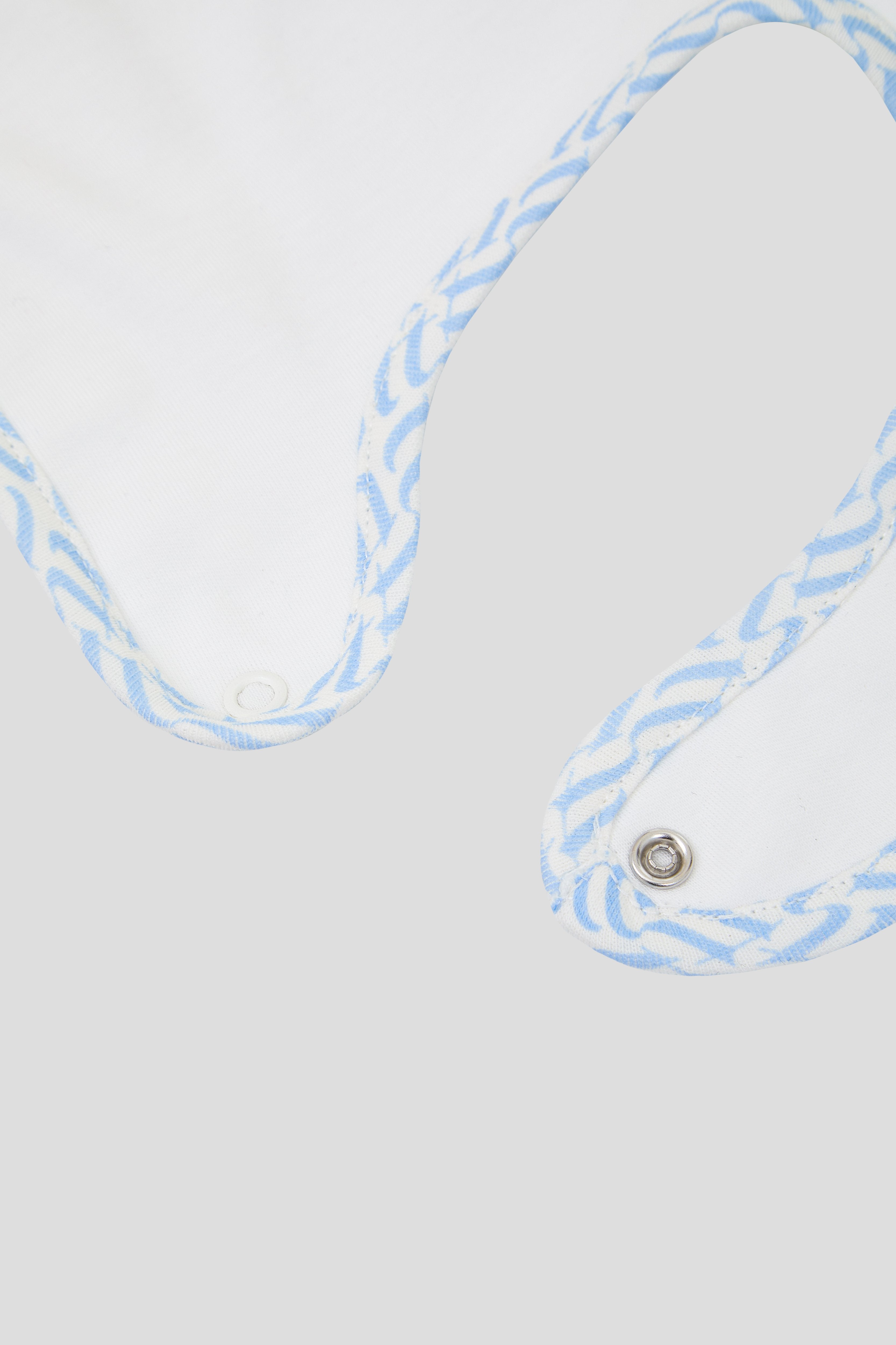 Set of bibs, Branded print, 2pcs