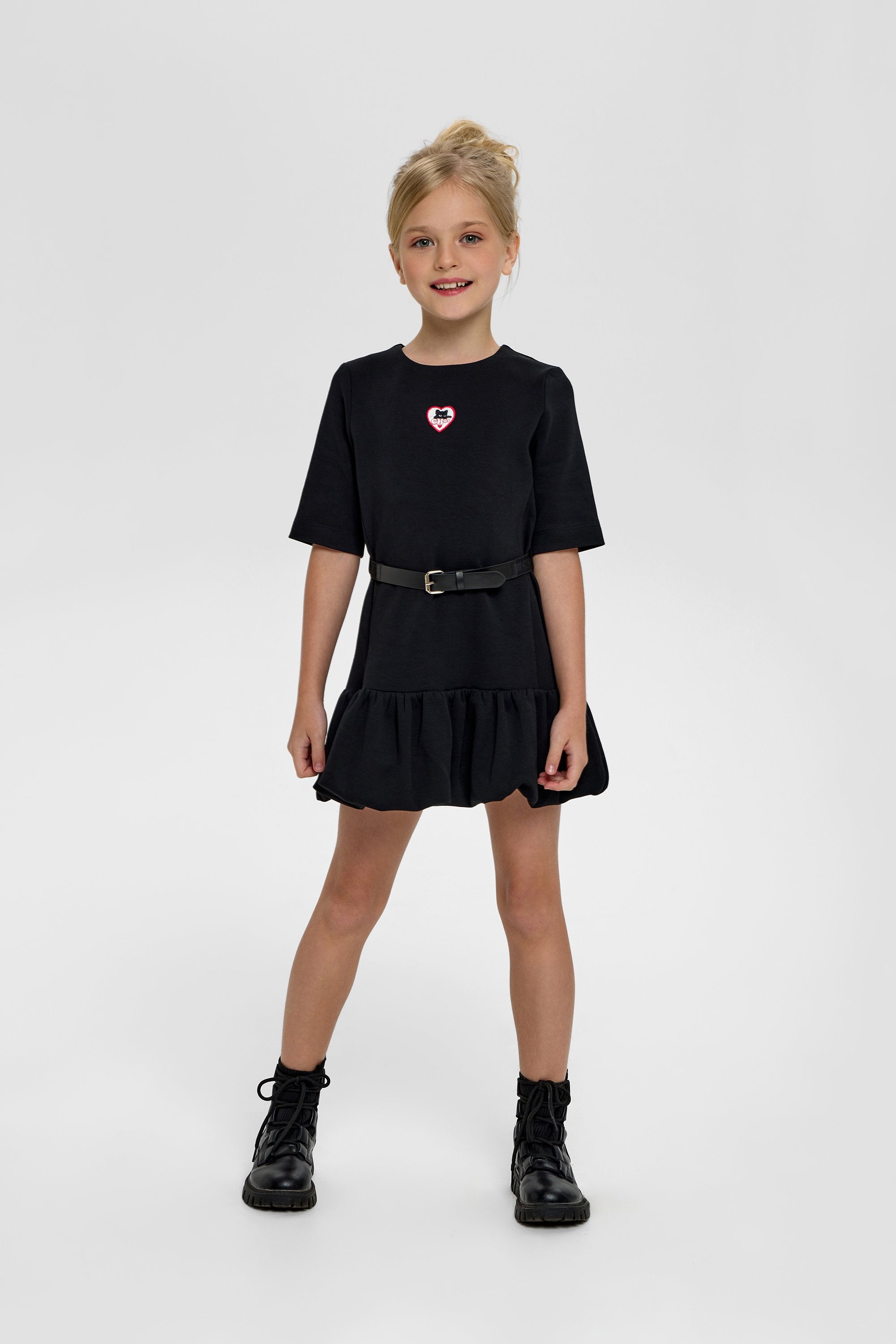 Stylish Belted Dress