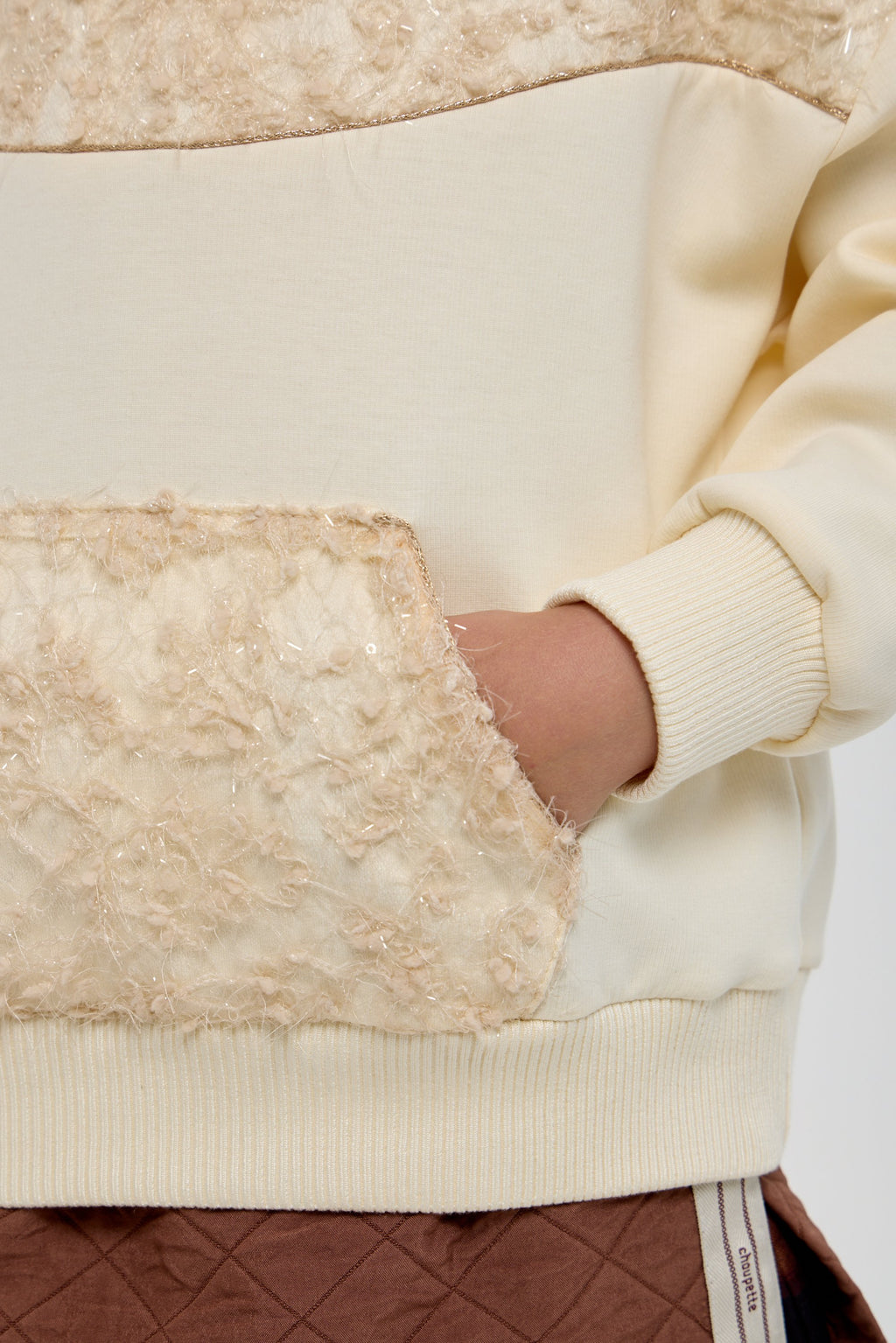 Milky Decorated Sweater