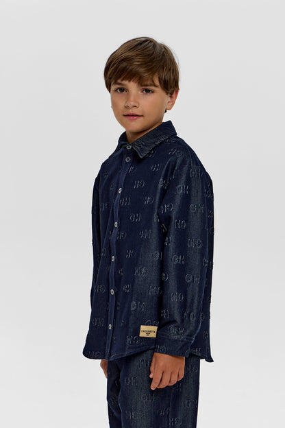 CH Branded Denim Shirt