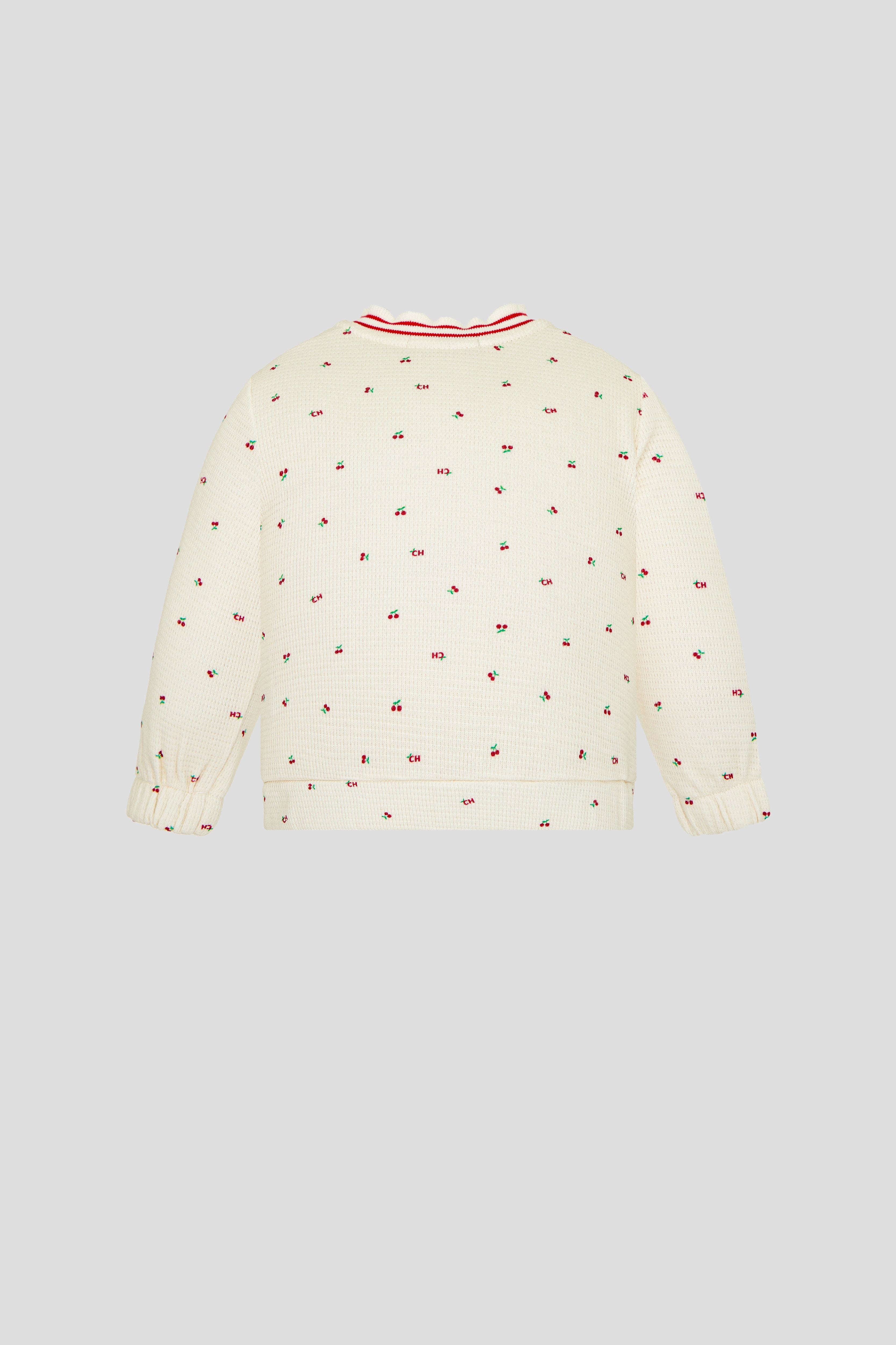 Beautiful Cherry Printed Set (bomber and pants)