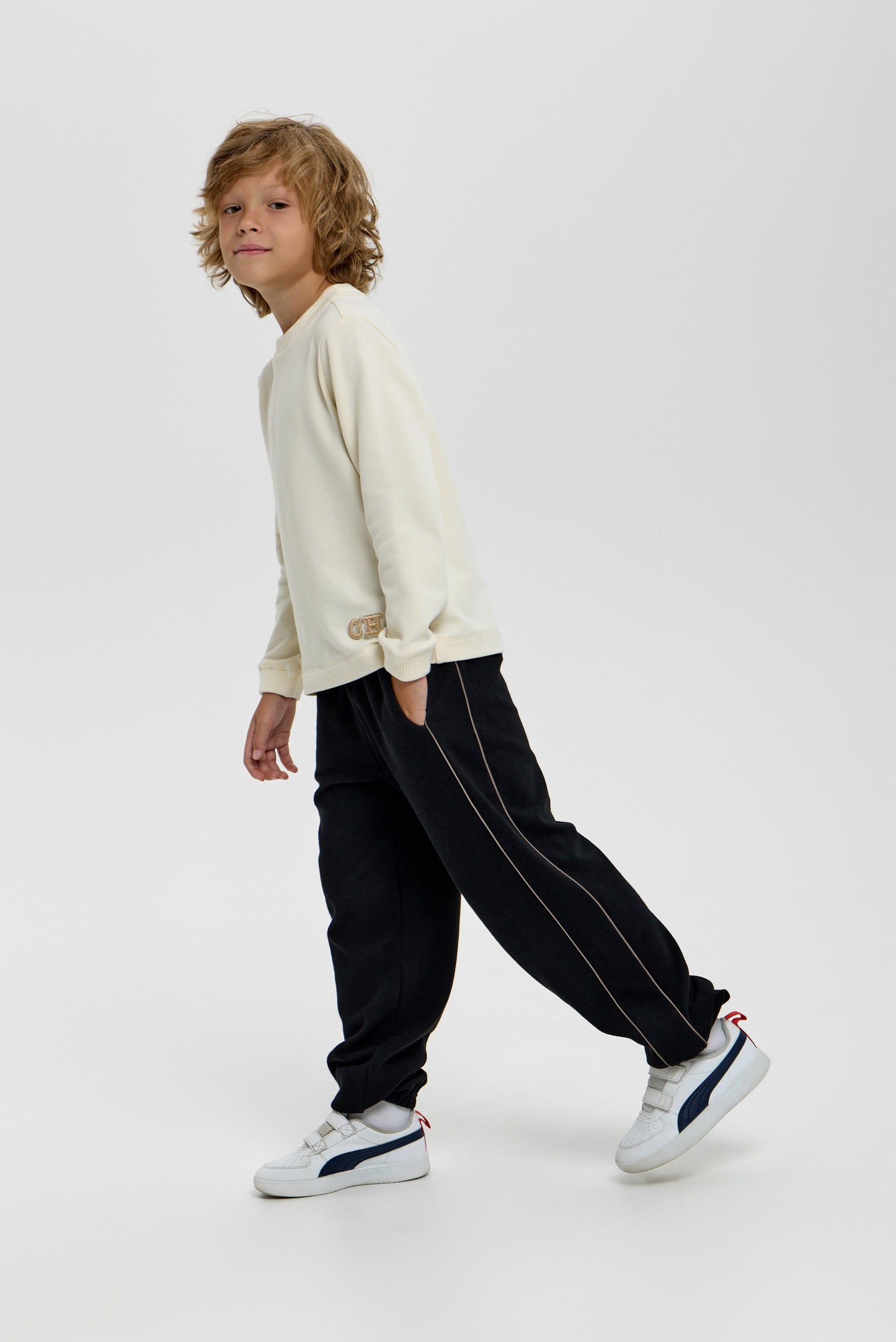 LS Tee, ecru