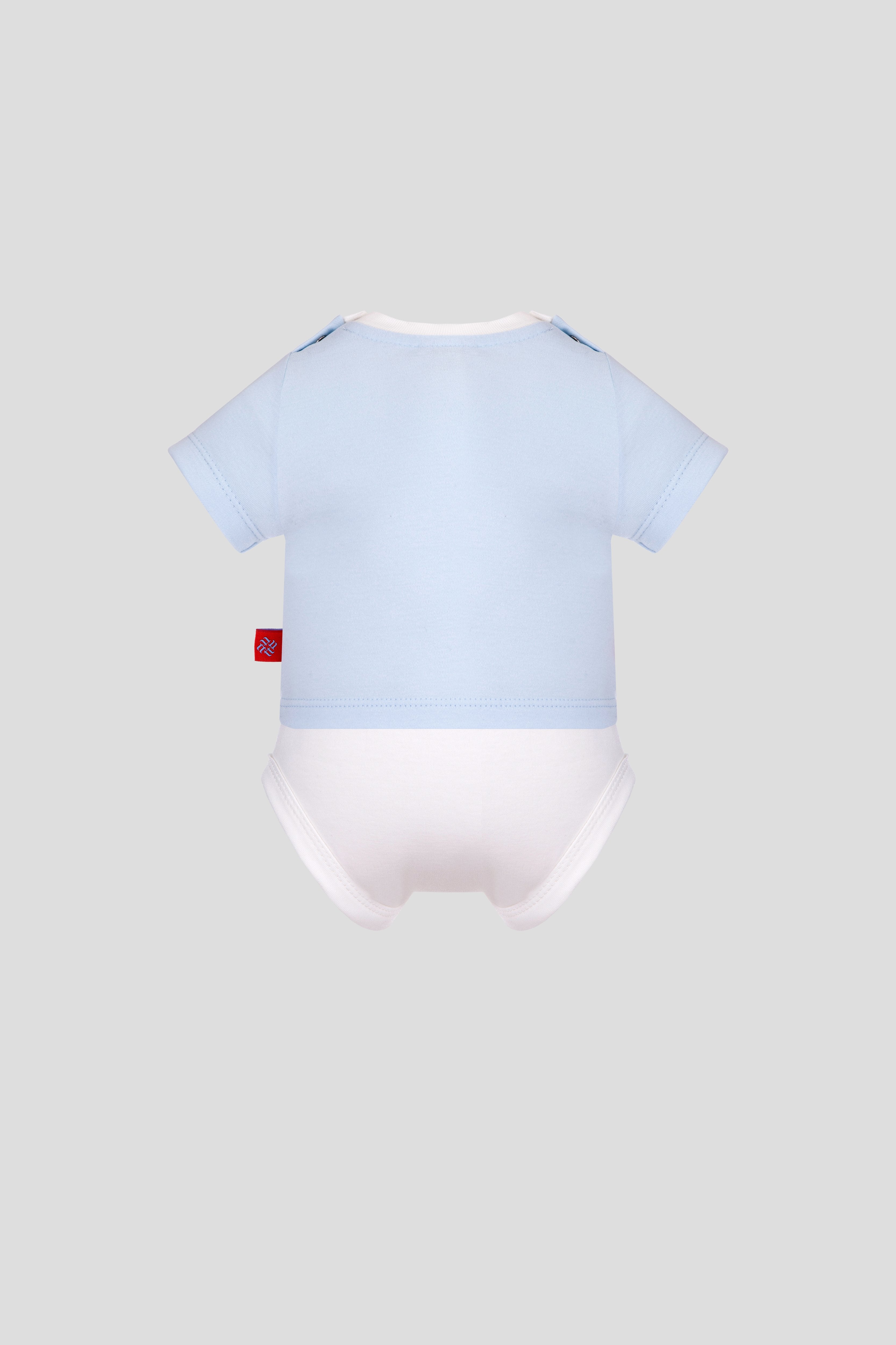 Printed Bodysuit, blue