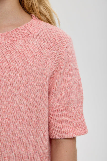 Knitted Sweatshirt, peach