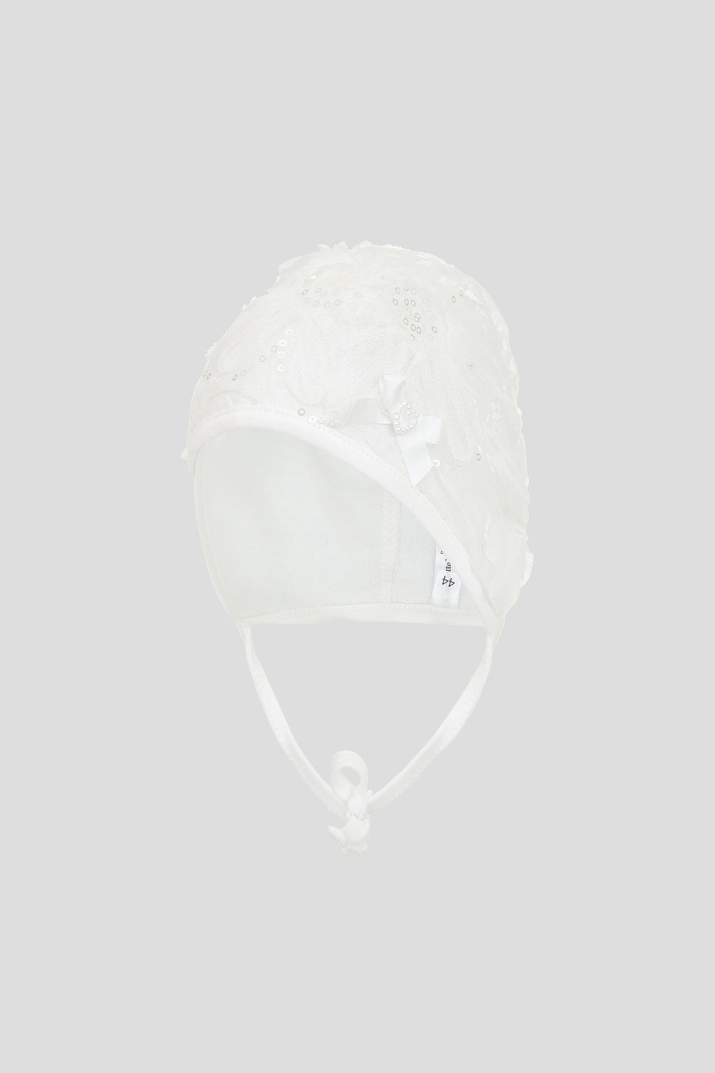 Cotton Newborn Set with Lace Trim
