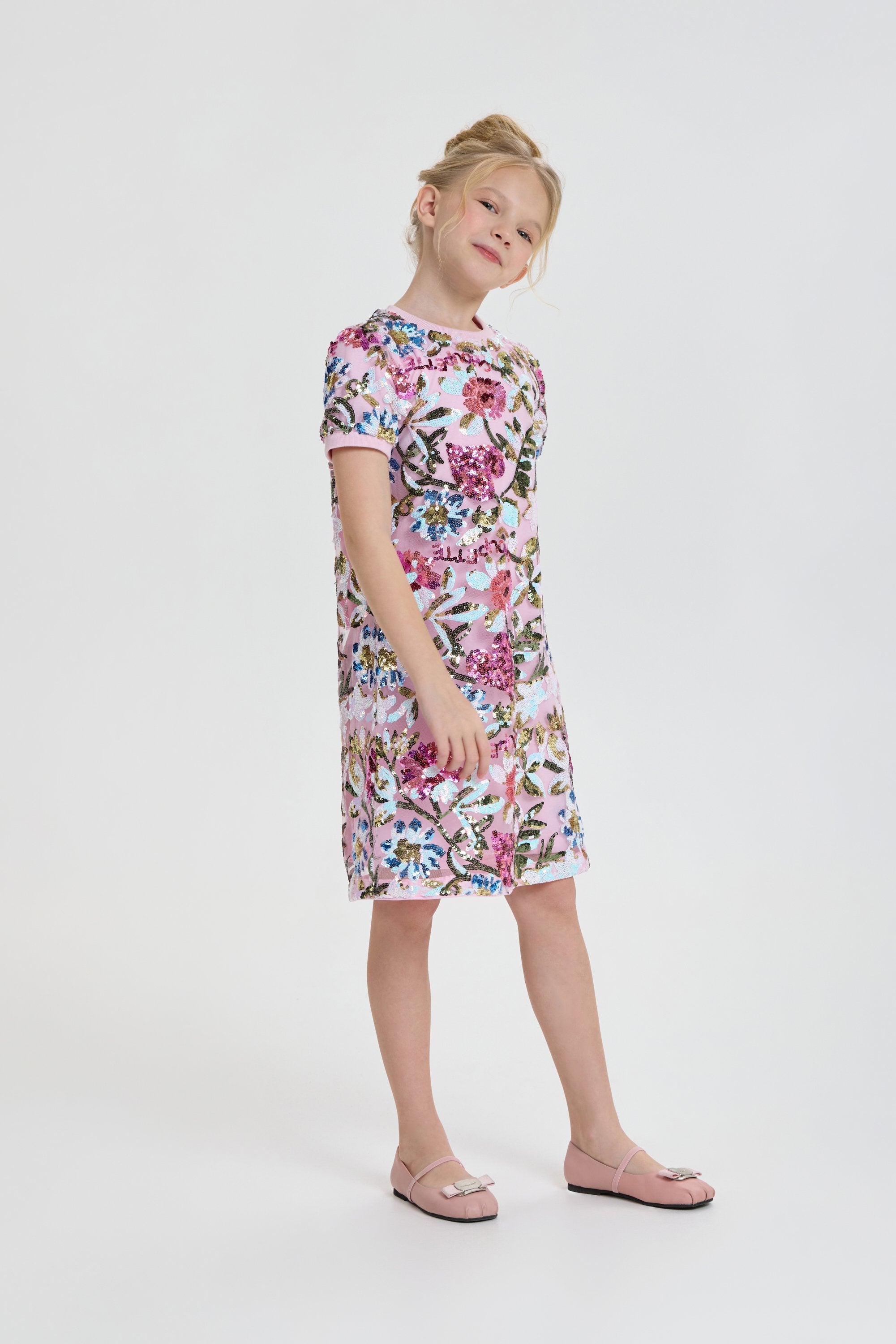 Floral Sequence Dress