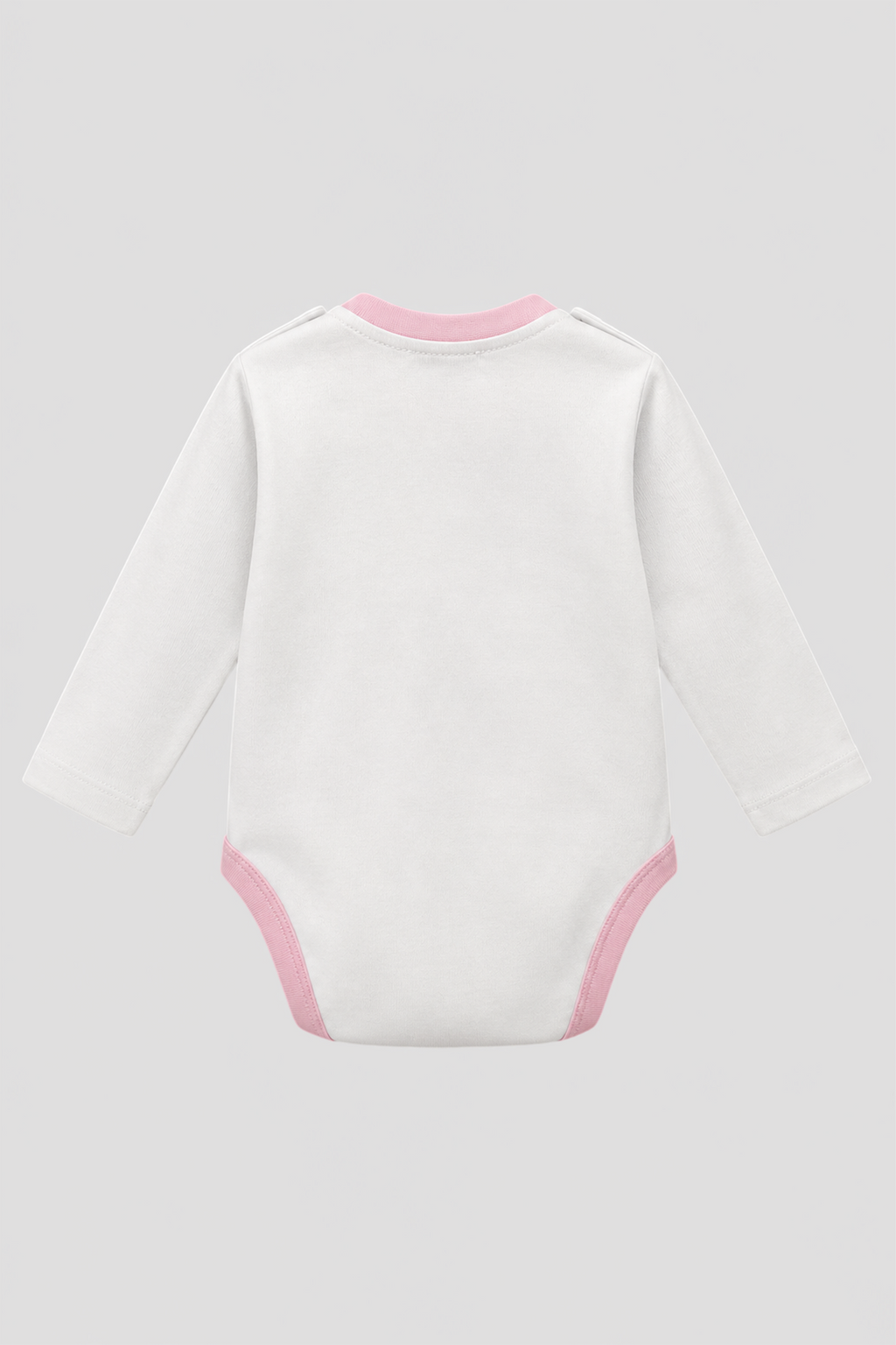 Rose Bodysuit with lace collar for baby girl