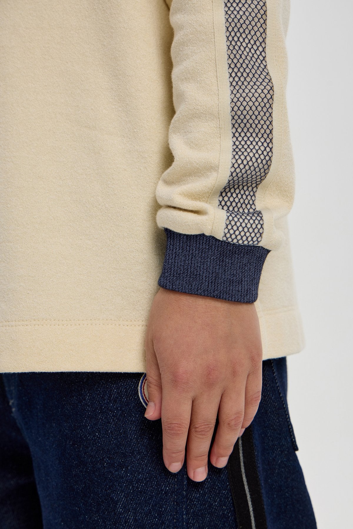 Textured Jumper with Dog Applique