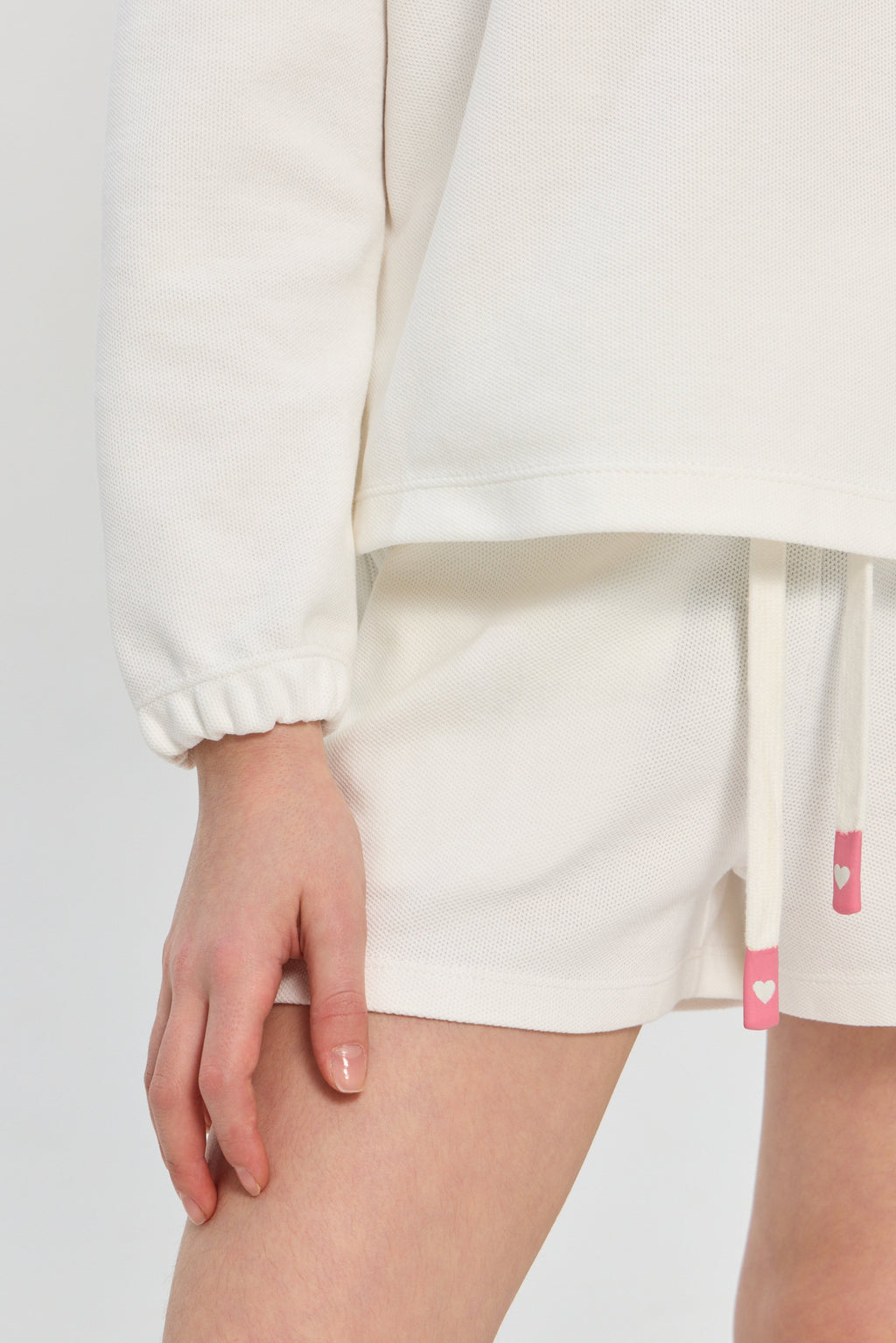 White Sports Sweatshirt