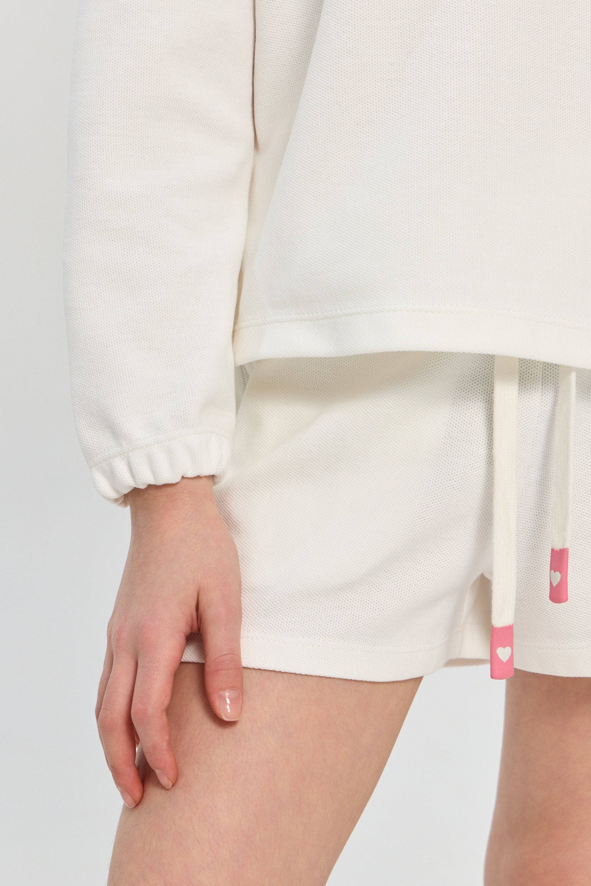 White Sports Sweatshirt