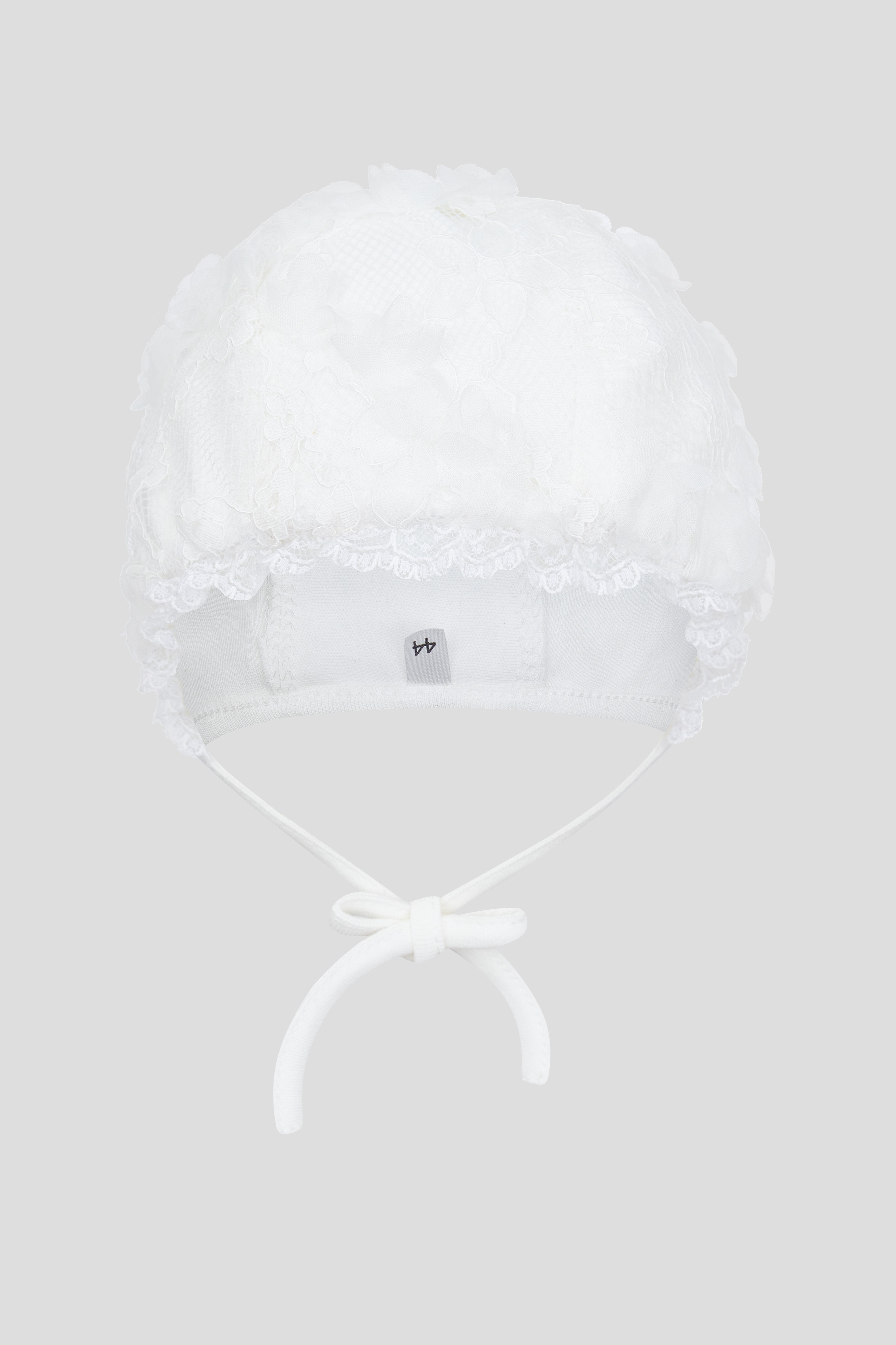 Lace Set: Overalls and Bonnet