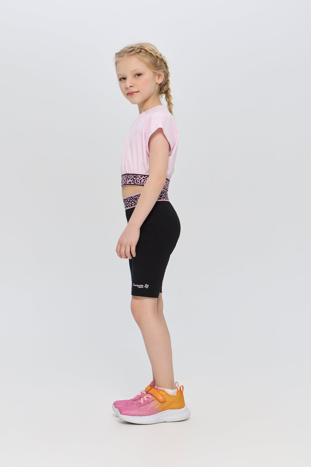 Sports Crop Top, pink