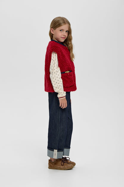 Stylish Fox Fur Vest