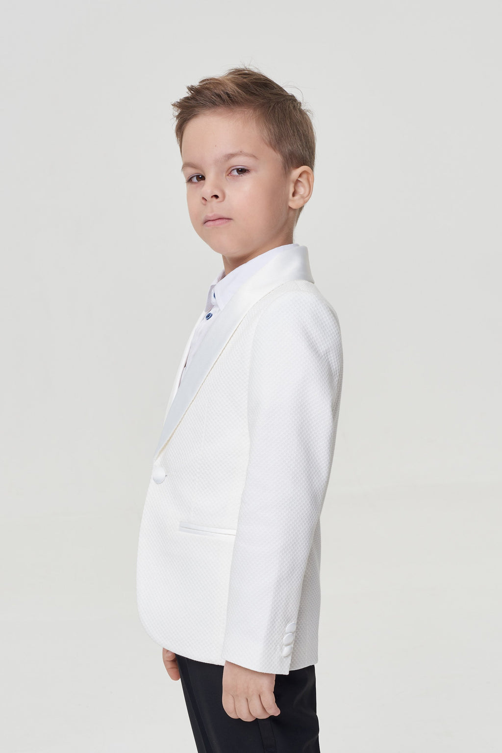 Elegant White Tuxedo