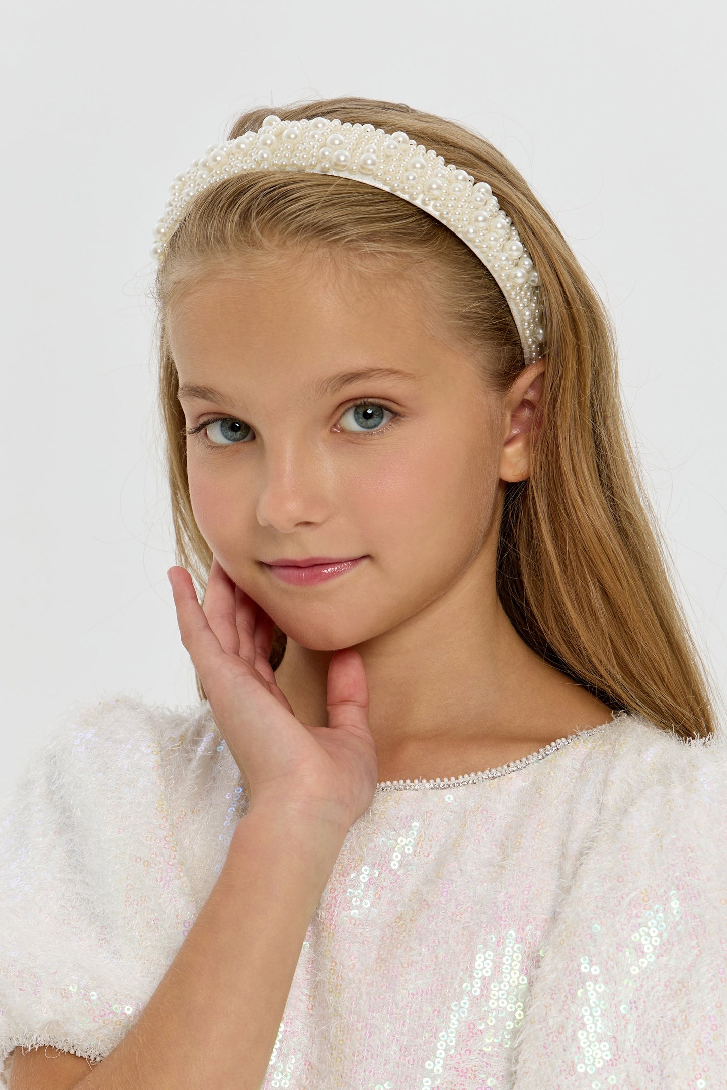 Pearls Decorated Headband