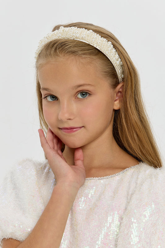 Pearls Decorated Headband