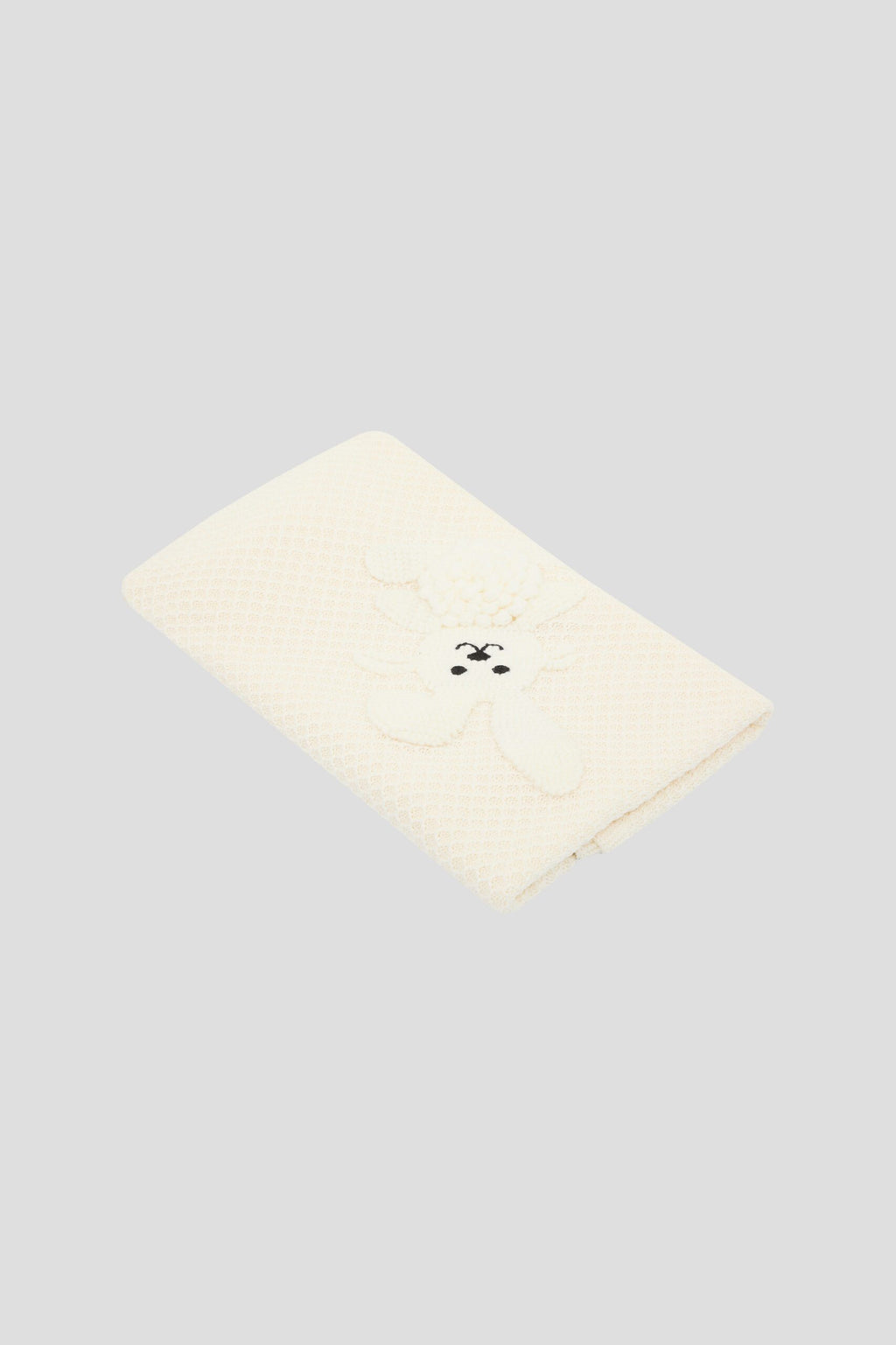 Bunny Organic Cotton Knitted Plaid