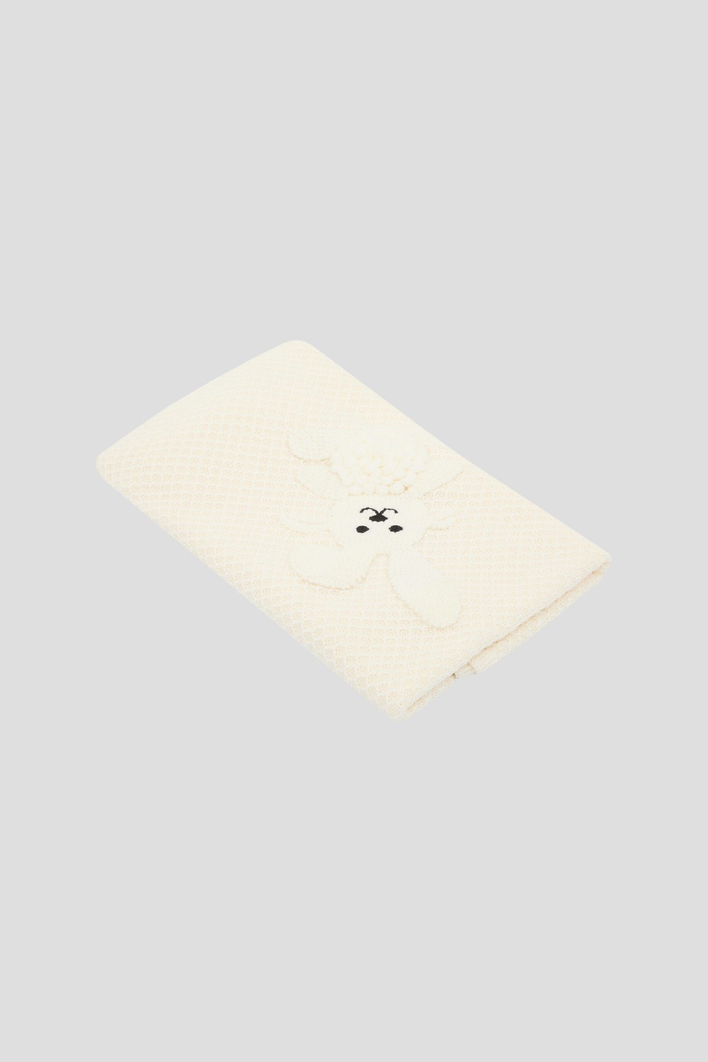 Bunny Organic Cotton Knitted Plaid