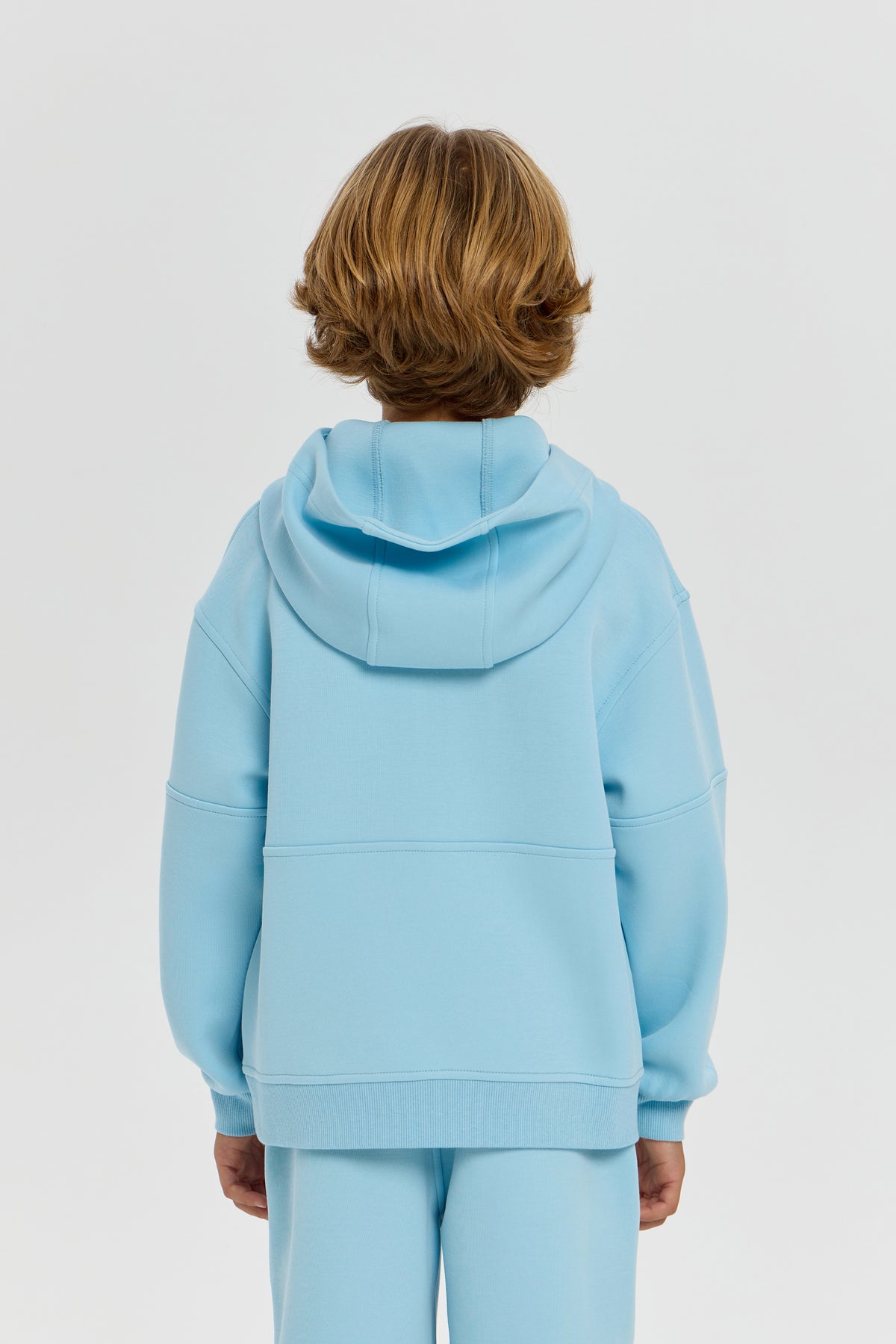 Sky blue Tracksuit (hoodie and pants) for kids