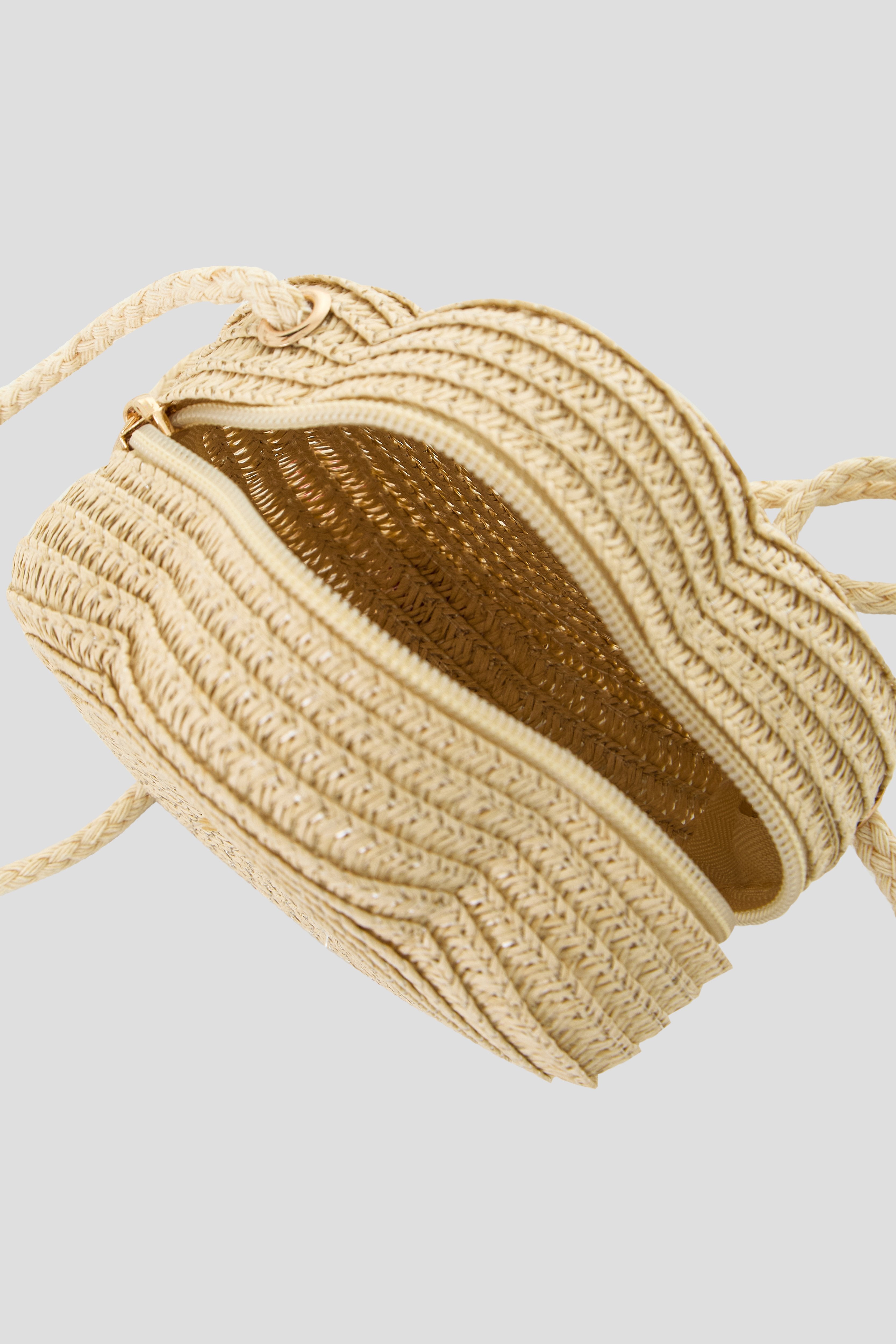 Purse "Flower" with keychain charm