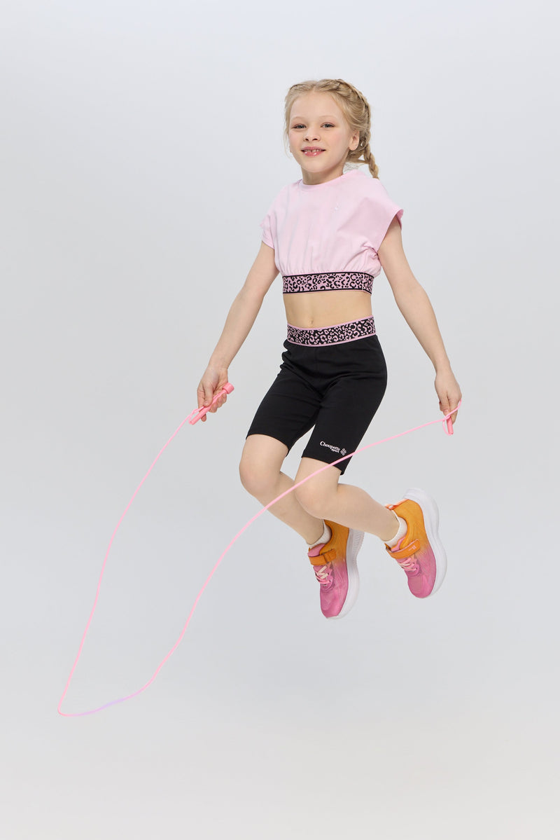 Sports Crop Top, pink