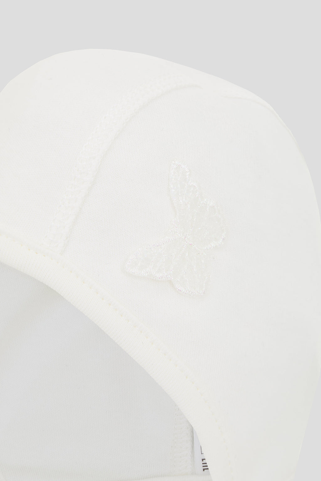 Charming Lace Set with Butterflies, ecru