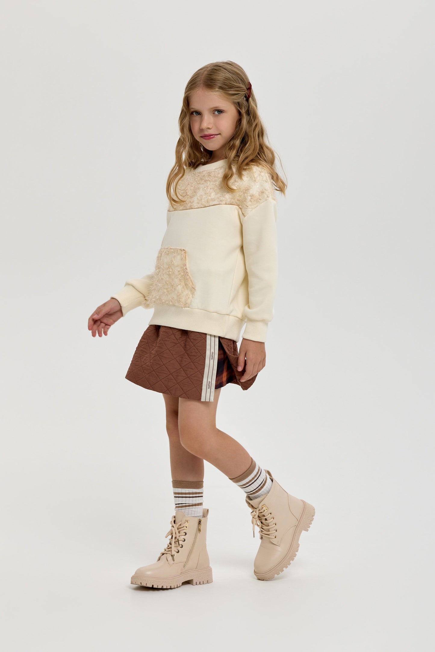 Milky Decorated Sweater