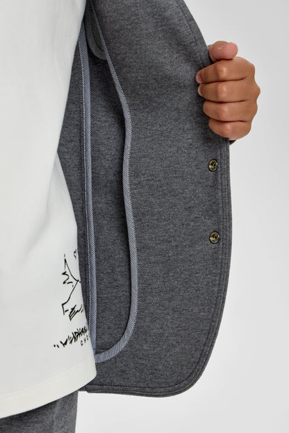 Blazer + pants with Teddy