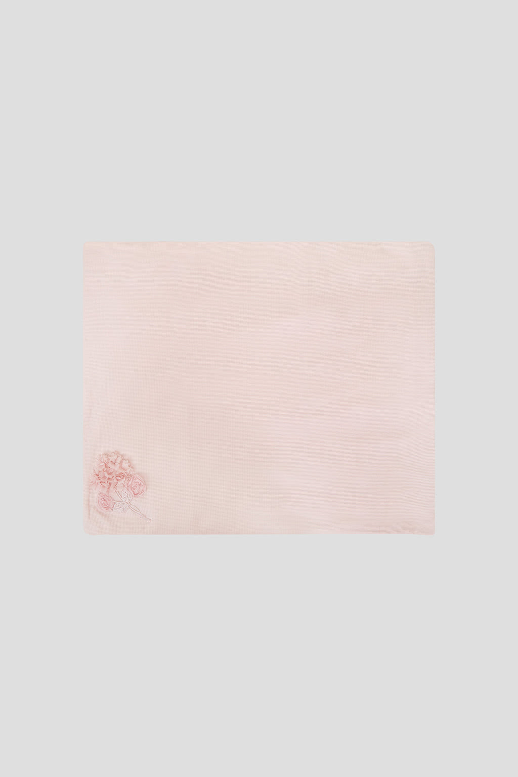 Elegant Blanket with 3D Flower Decor