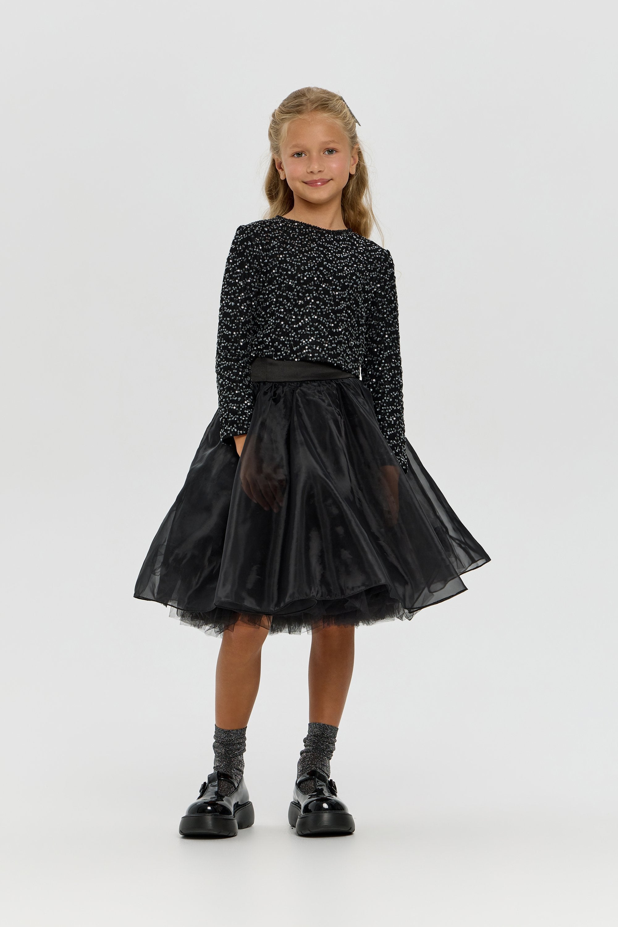Elegant Black Tutu Skirt