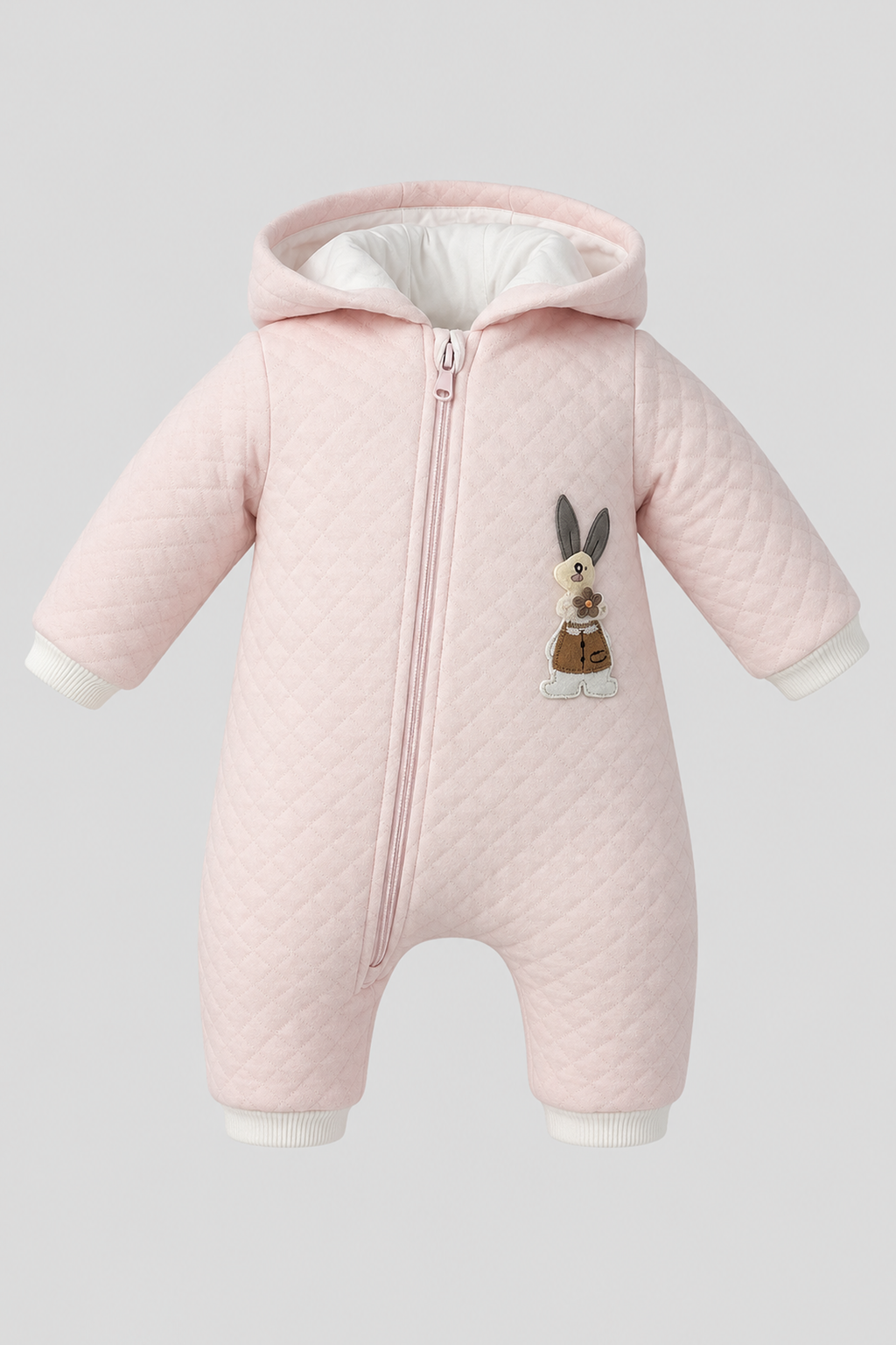 Bunny Warm Overall for baby girl