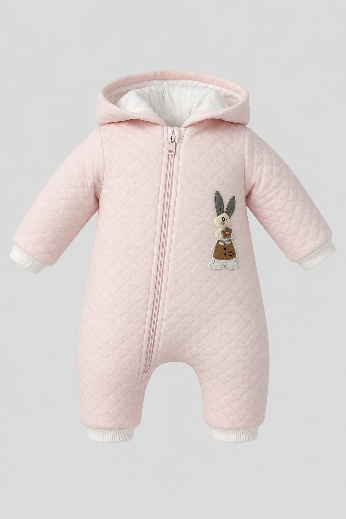Bunny Warm Overall for baby girl