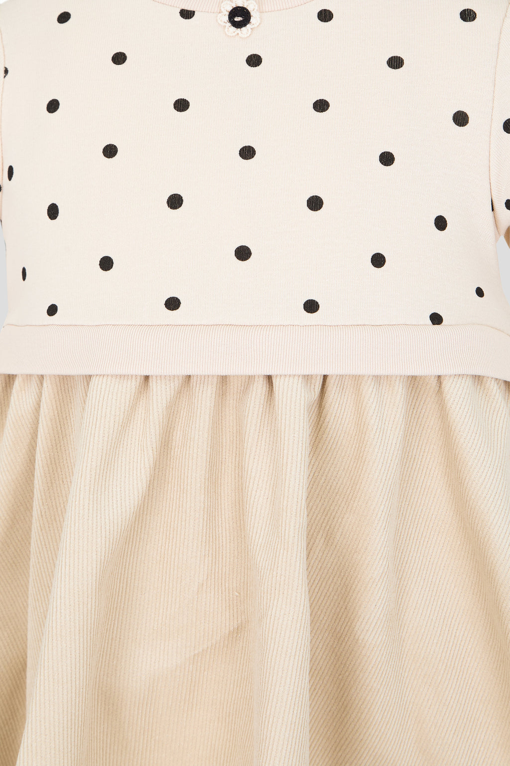 Combined Milky Dress