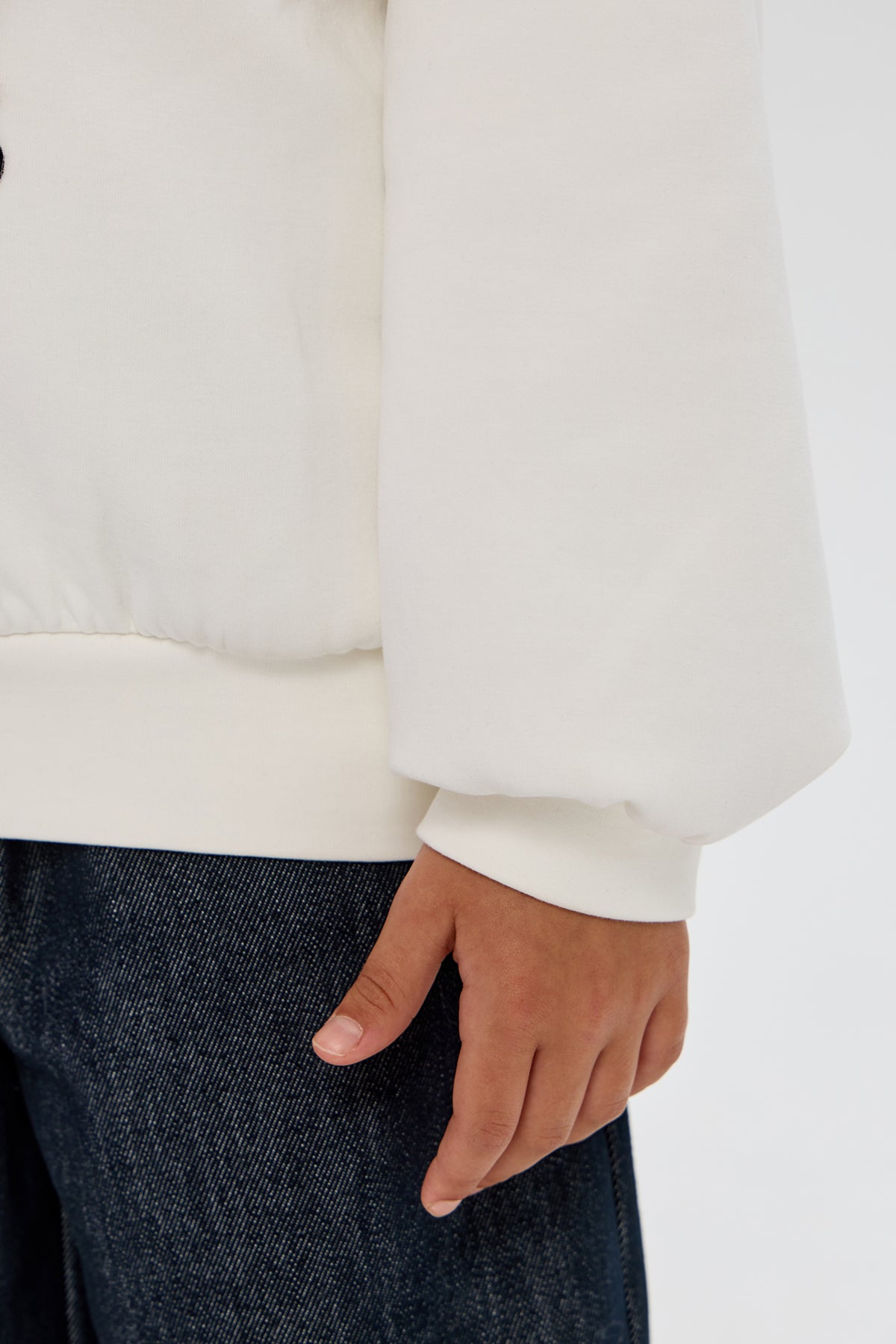Leopard Applique Sweatshirt for girl