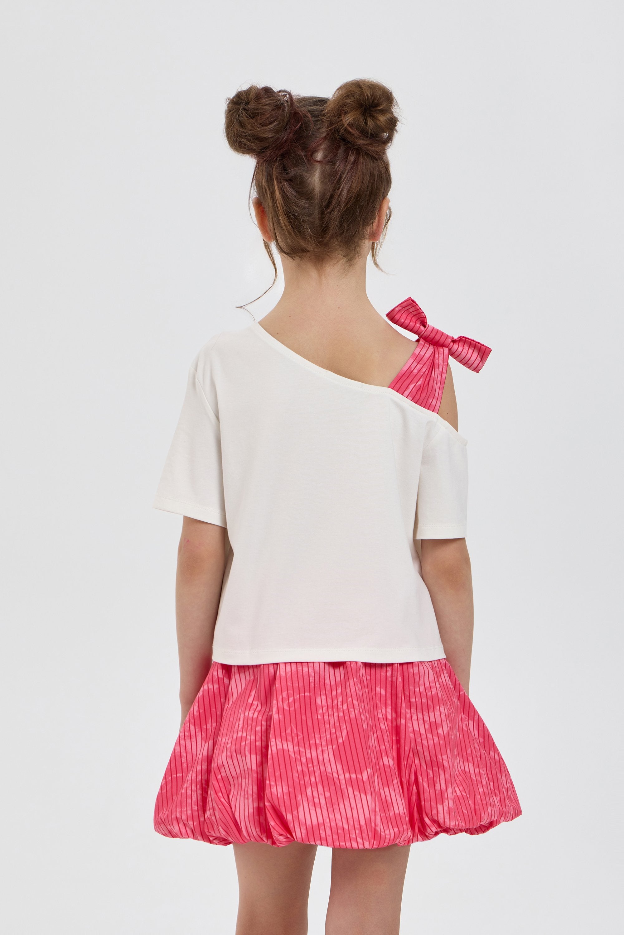 Beautiful Strawberry Set (Decorated Top and Balloon Skirt)