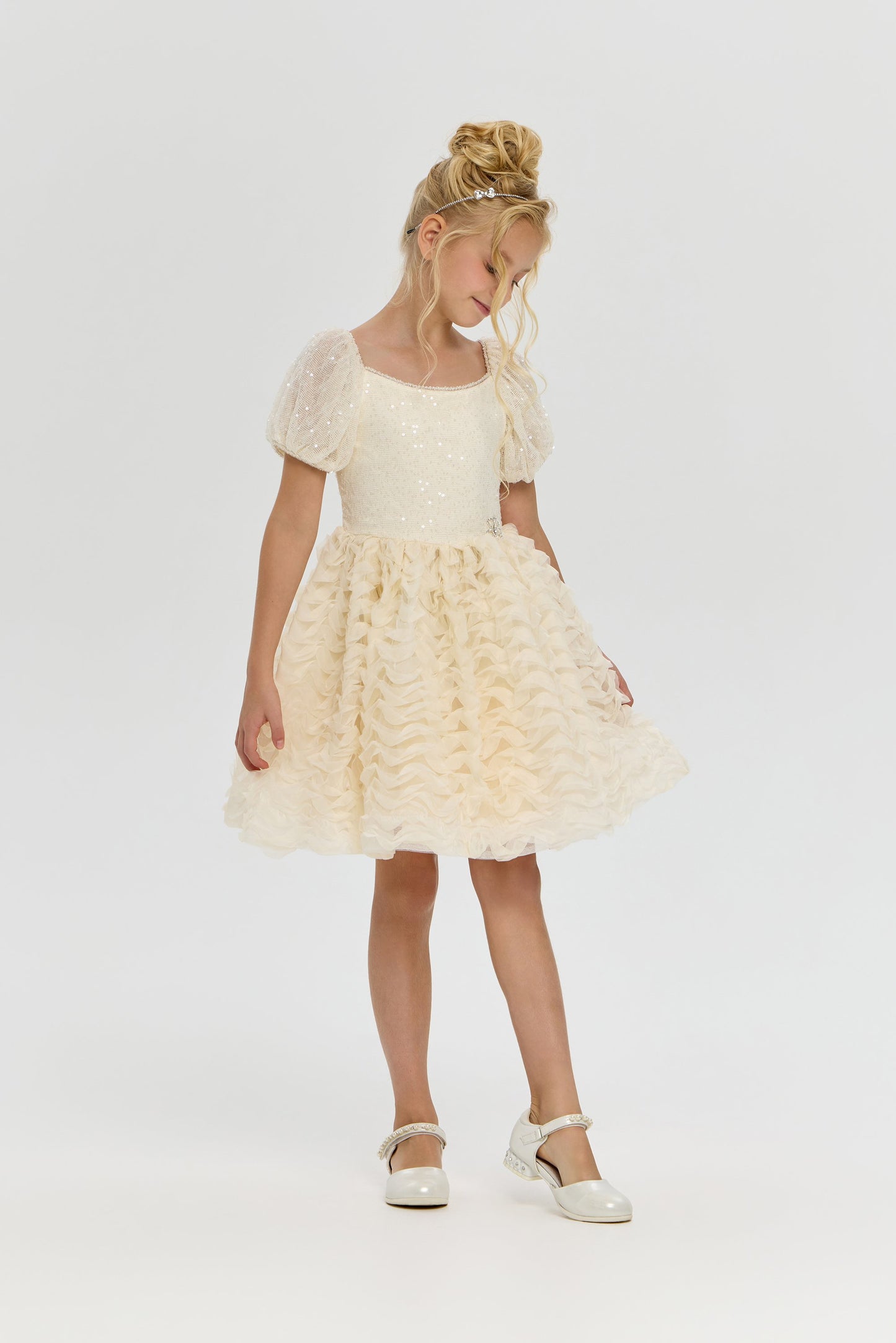 Delicate Flounce Dress