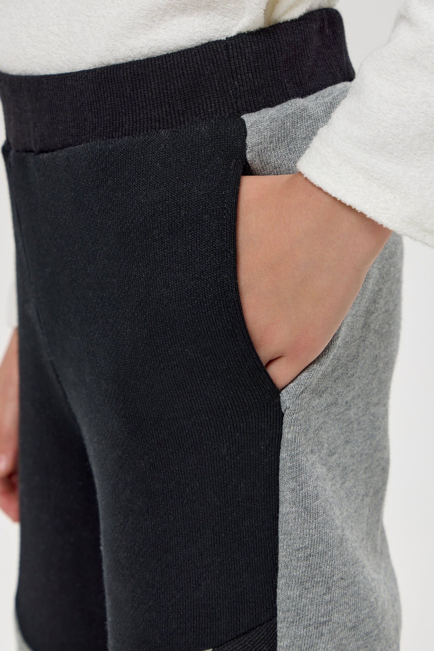 Grey and black Warm Joggers